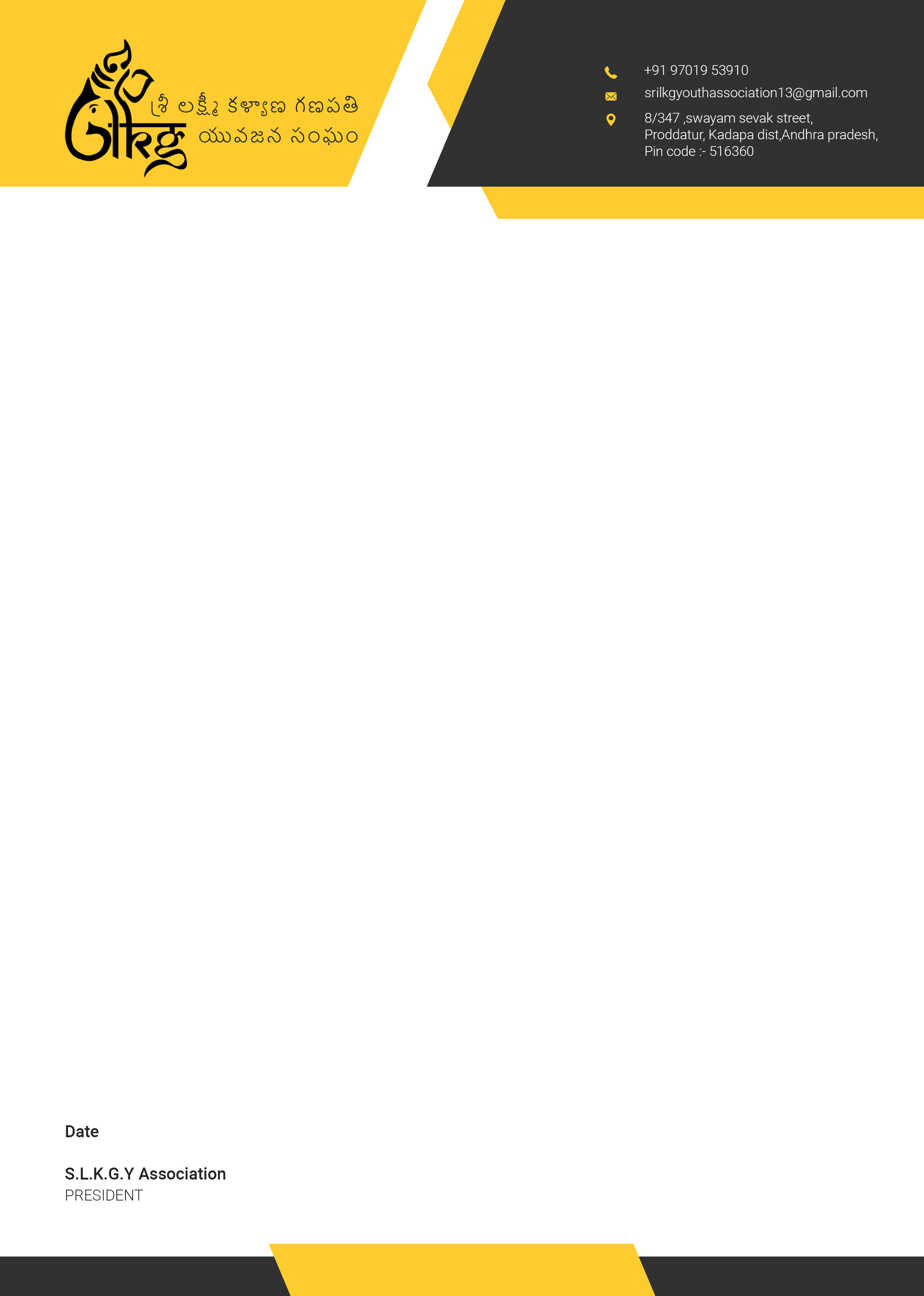 Letterheads