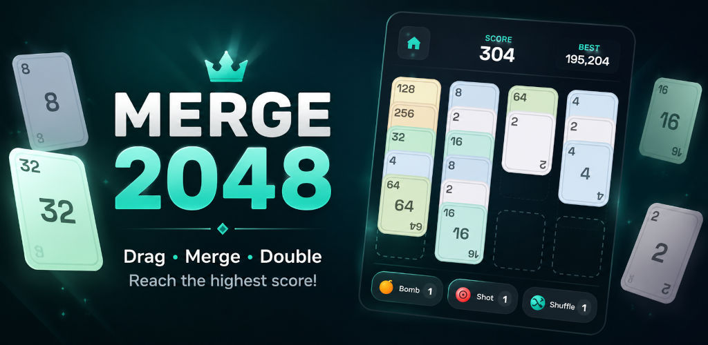 Merge Stacks: 2048 icon