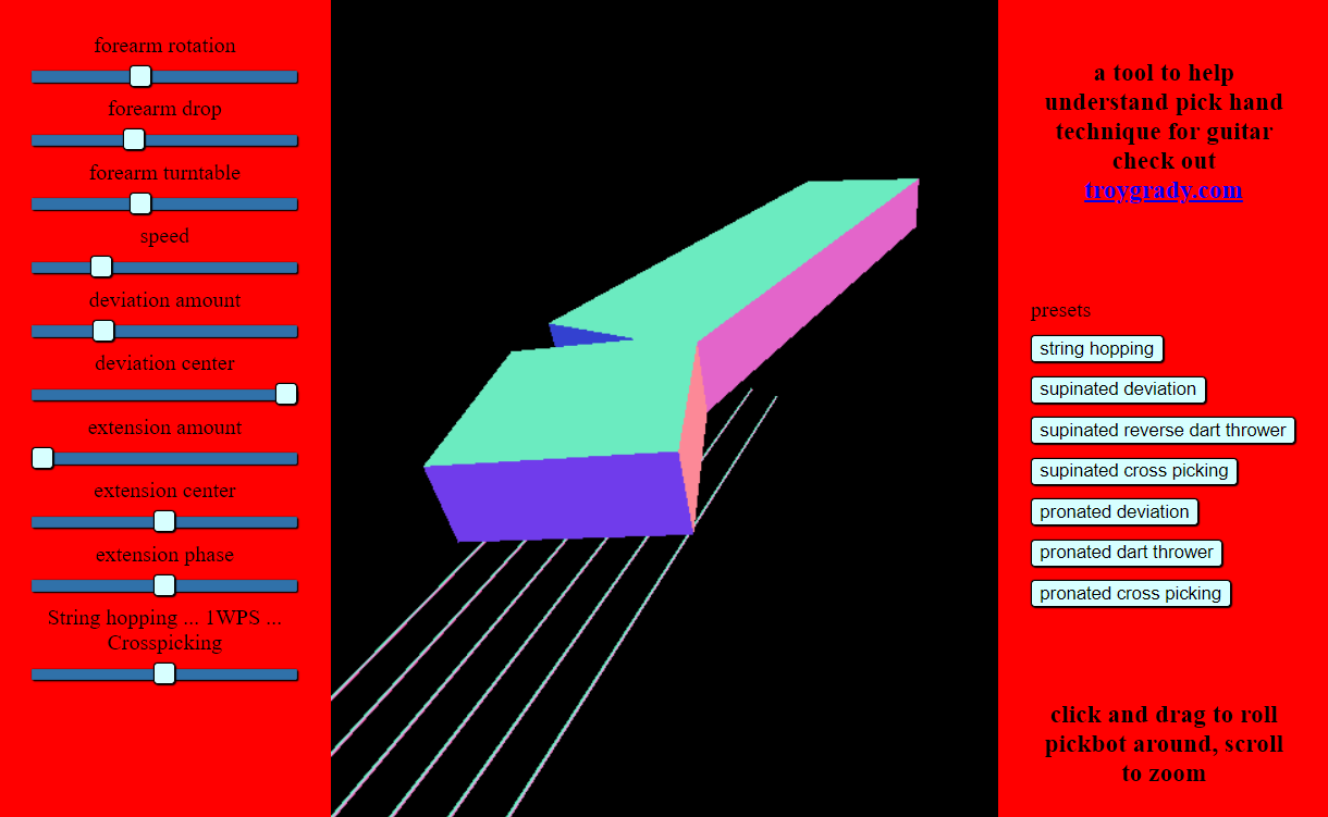 screenshot of pickbot