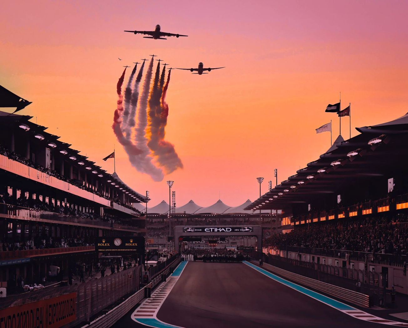 F1 racetrack