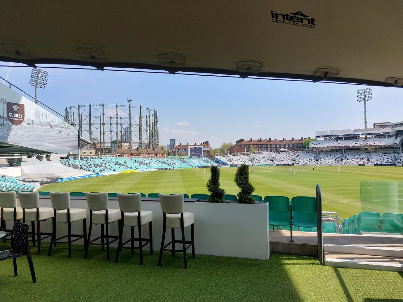 Back of the Bowl seats Kia Oval Cricket