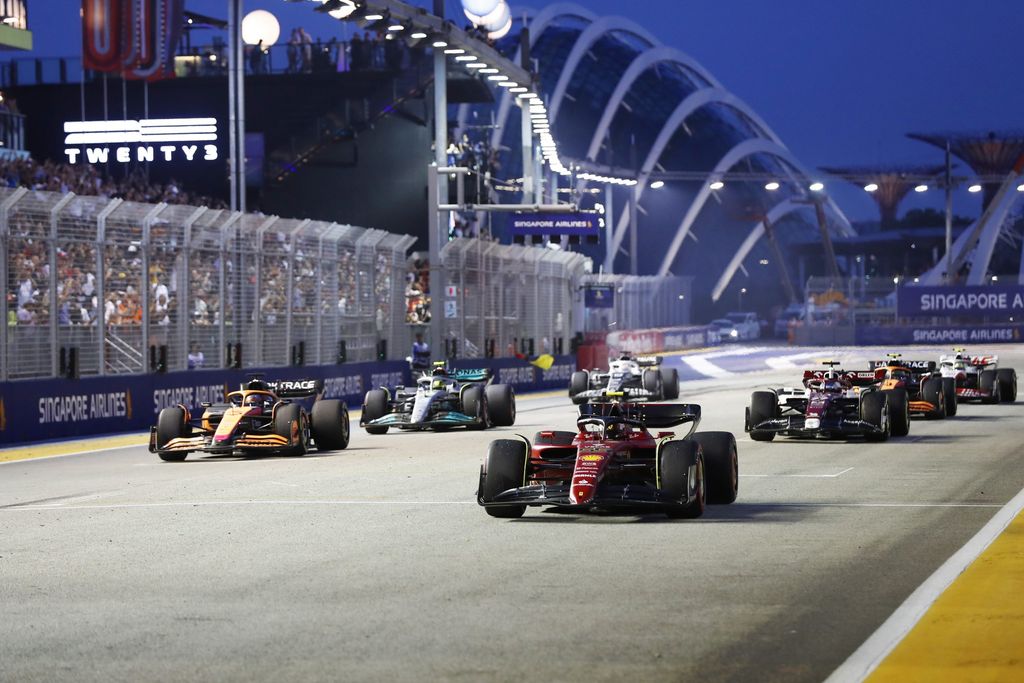 GP Singapore - Zondag 2025