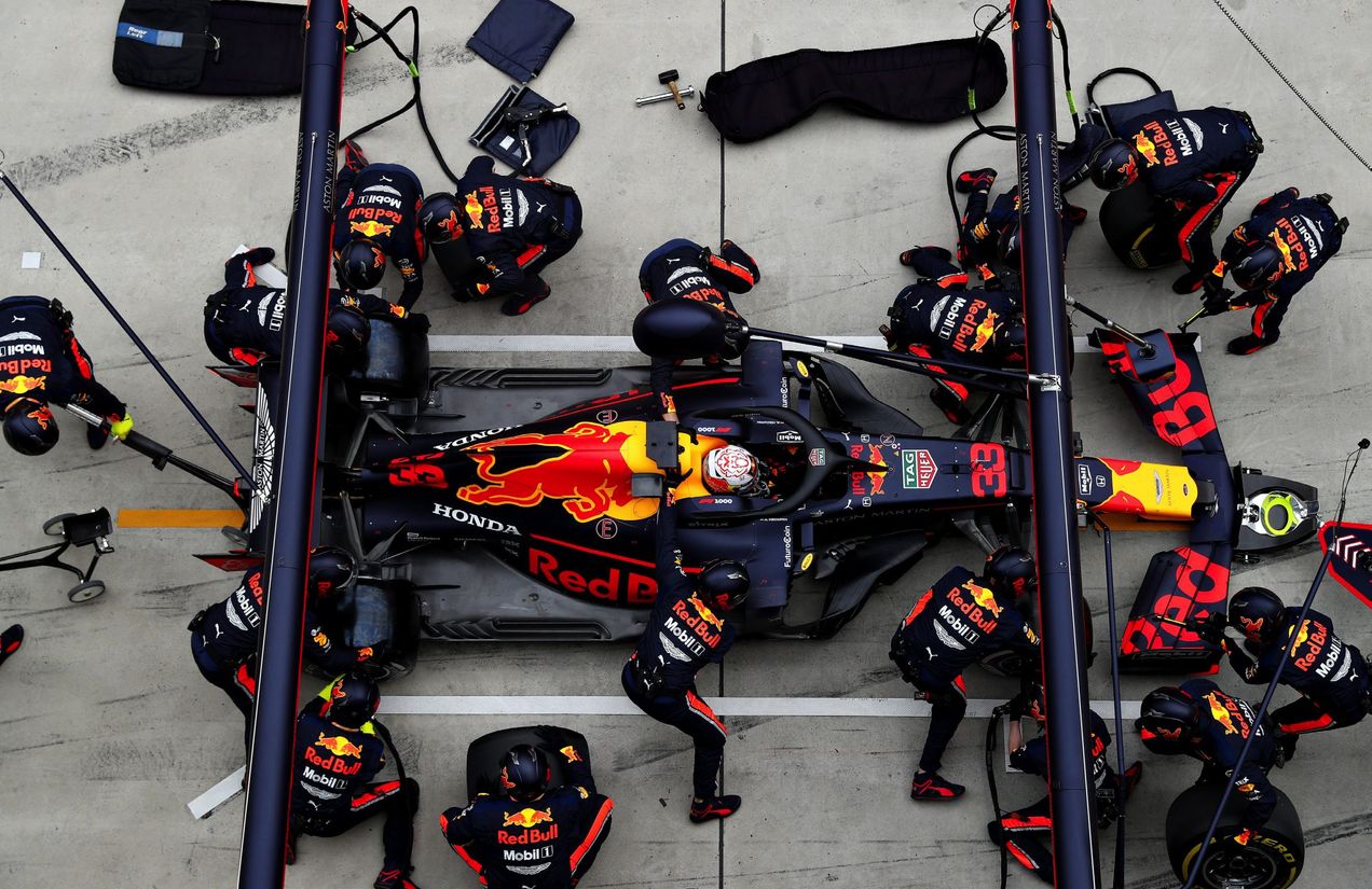 Red Bull F1 paddock club