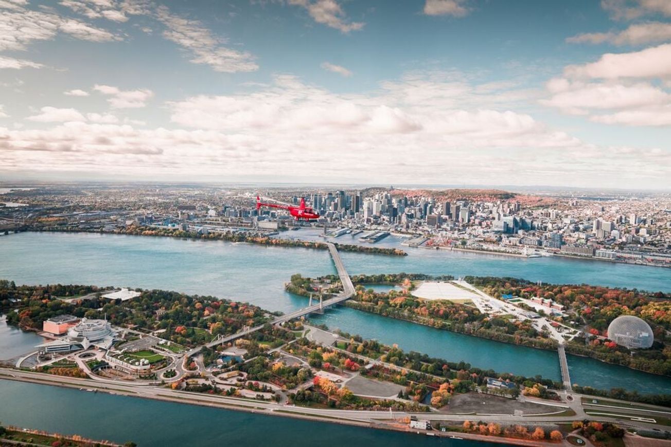 F1E GP Canadan Saint-Laurent-Circuit-Helicopter