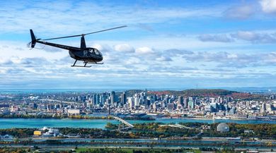 F1E GP Canadan Saint-Laurent-Circuit-Helicopter