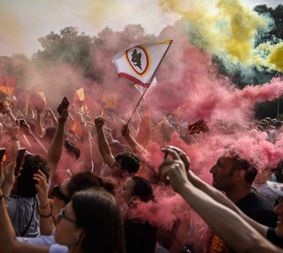 AS ROMA fans
