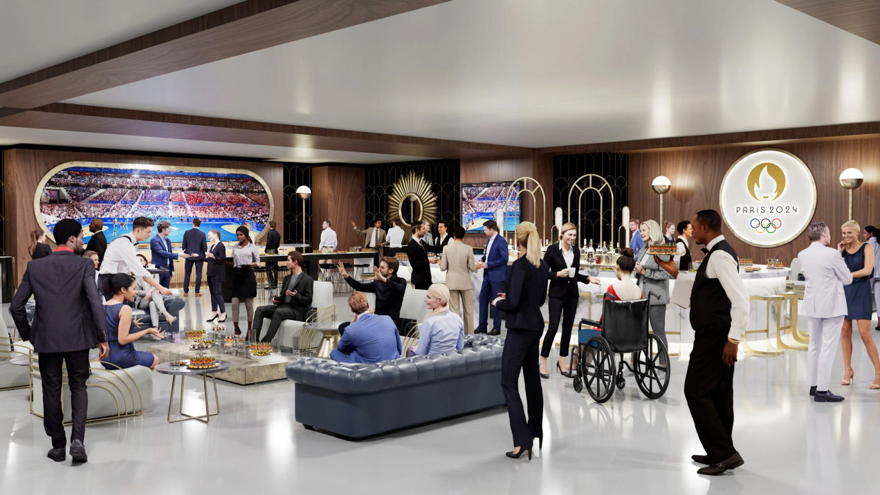 Gold Hospitality with guests - Olympic Games Paris 2024