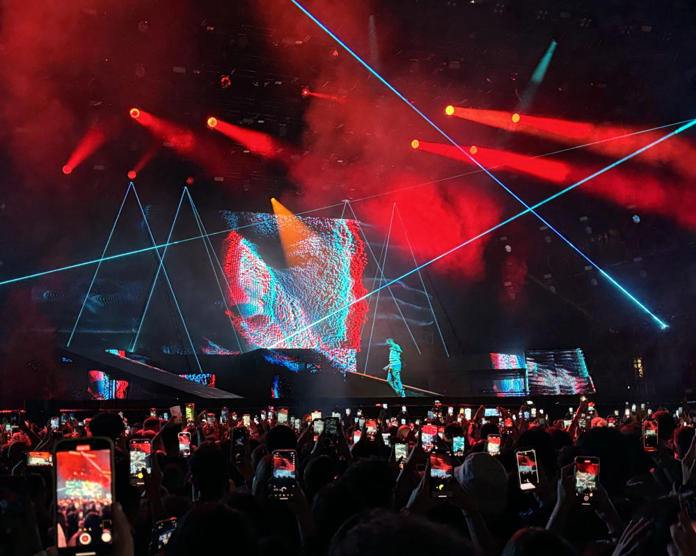 The concerts at the Abu Dhabi GP