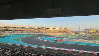Abu Dhabi GP - north grandstand