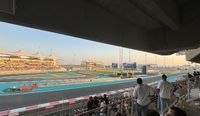 The North Yas Grandstand overlooks a vital part of the circuit