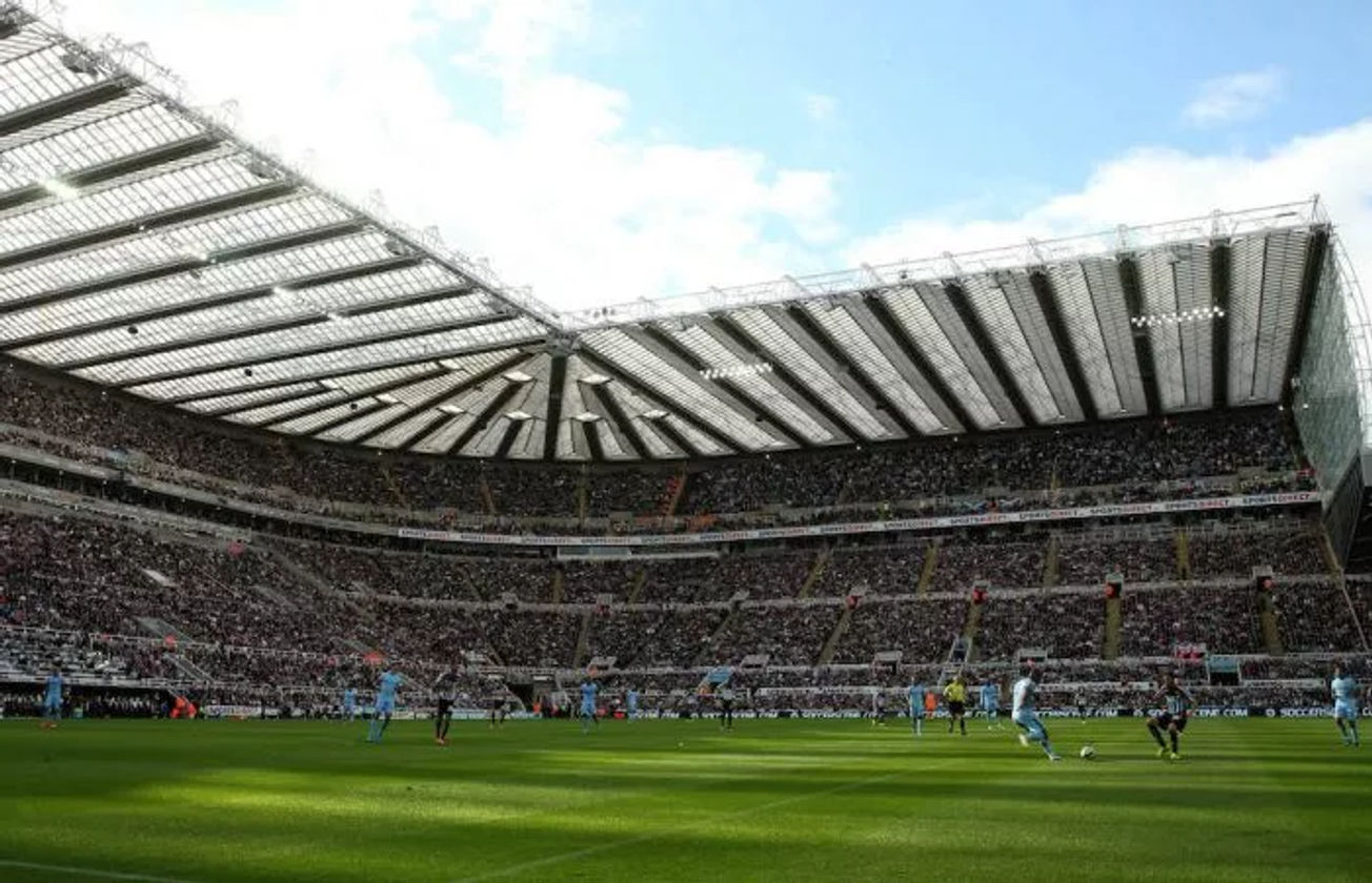 Newcastle stadion - St. James' Park