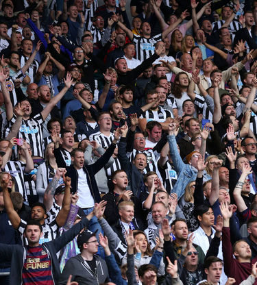 Newcastle fans