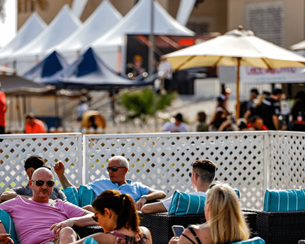 GP Abu Dhabi South Stand lounge