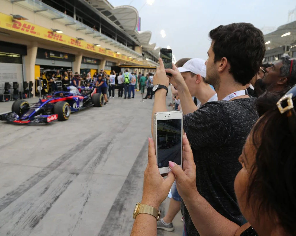 Formula 1 Paddock Monaco pit lane