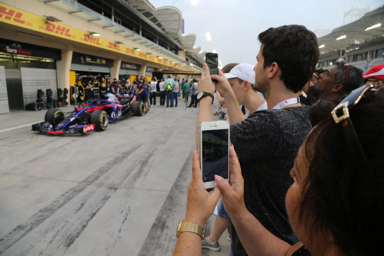 Formula 1 Paddock Monaco pit lane