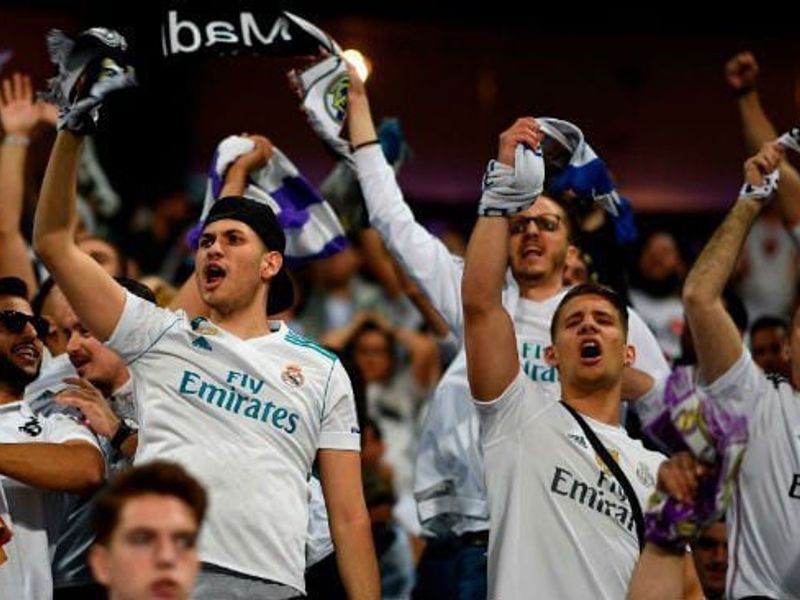 Real Madrid fans