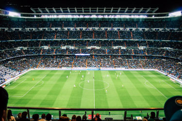 Real Madrid longside view from your seat