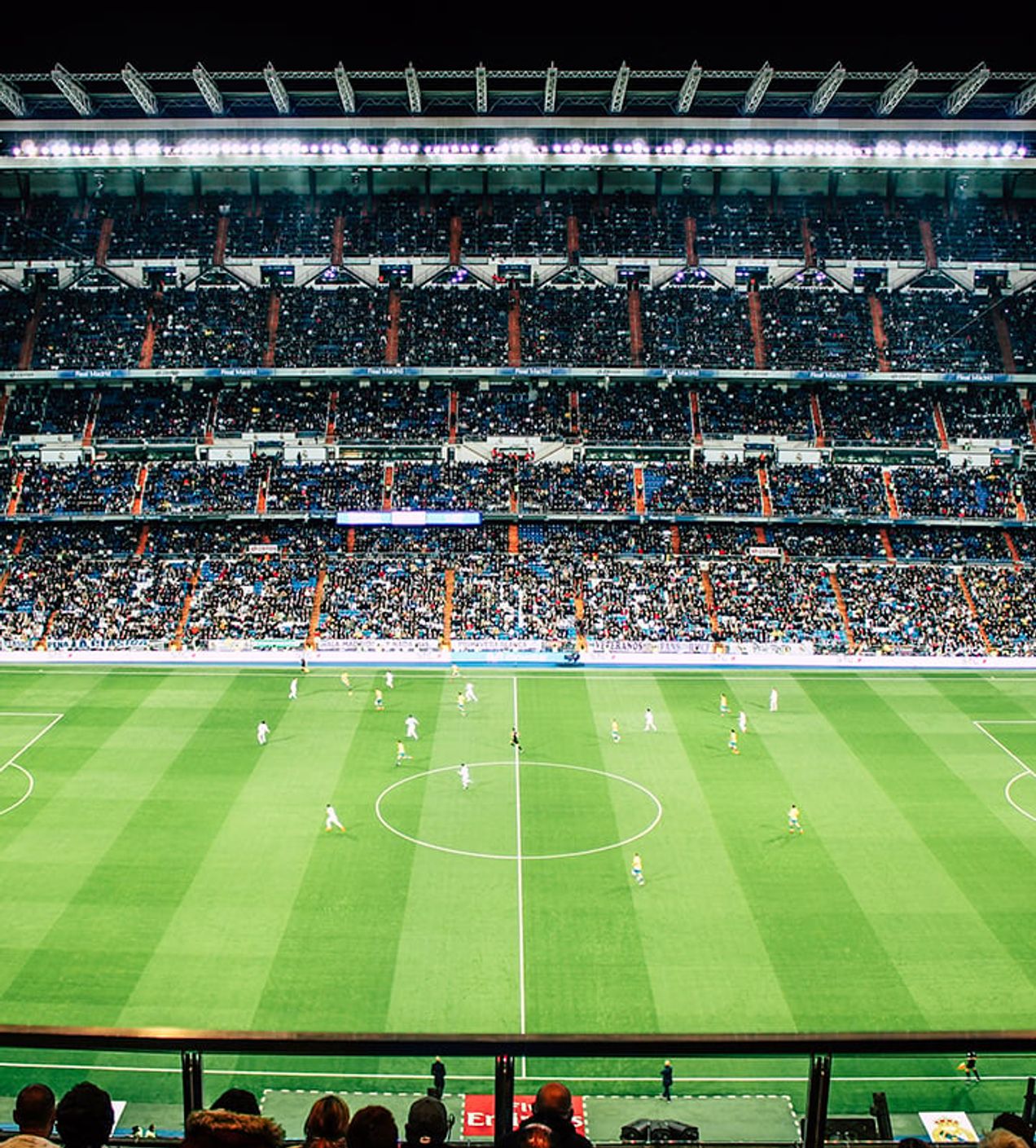 View from lounge Real Madrid