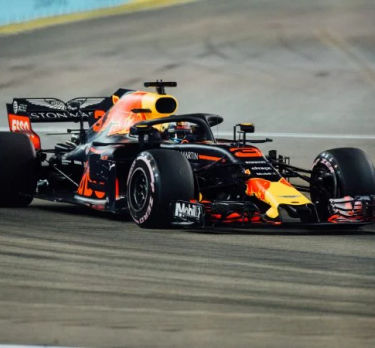 Formula 1 red bull car max verstappen