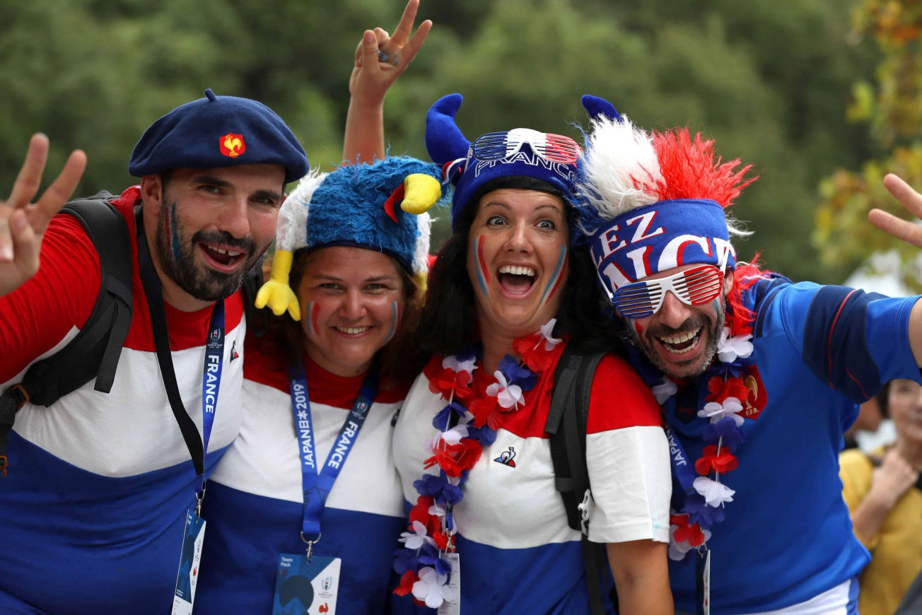 Rugby fans France