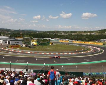 Circuit du Hungaroring pendant le Grand Prix de Formule 1 de Hongrie