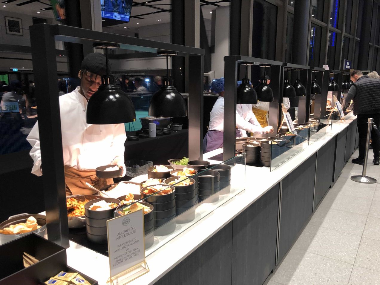 Tottenham Hotspur Travel Club corner food
