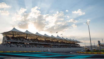 South stand Abu Dhabi