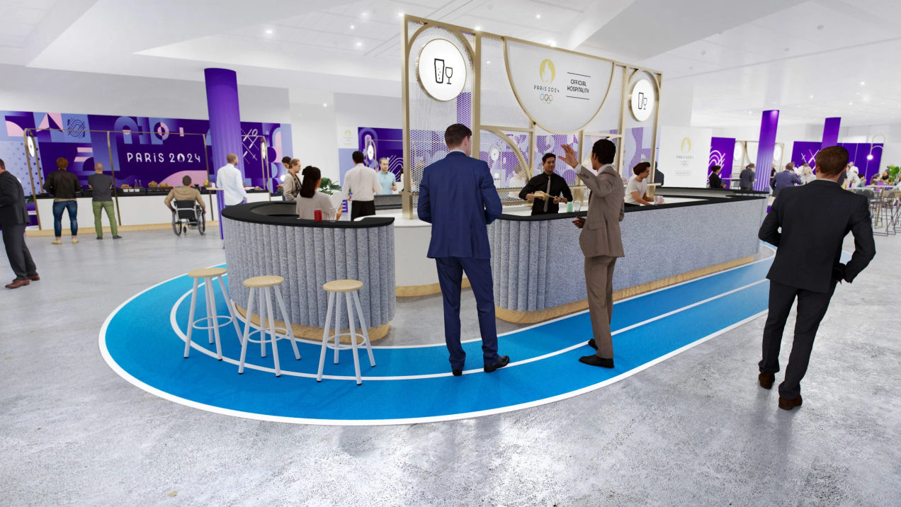 Ticket + Lounge 3 - Bar - Olympic Games Paris 2024