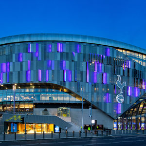 Exterior del Tottenham Hotspur Stadium, estadio del Tottenham Hotspur