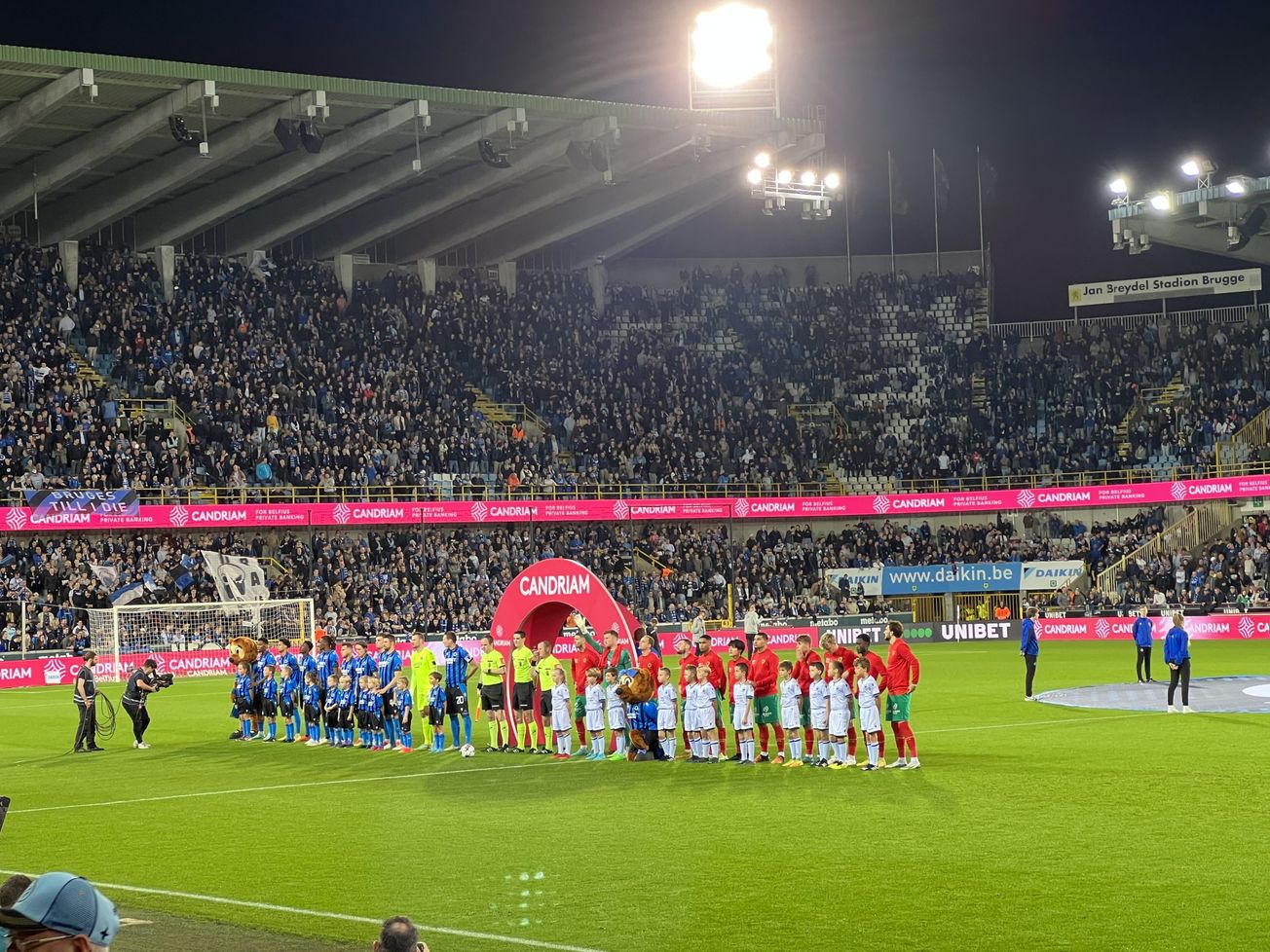 view from seat Brugge