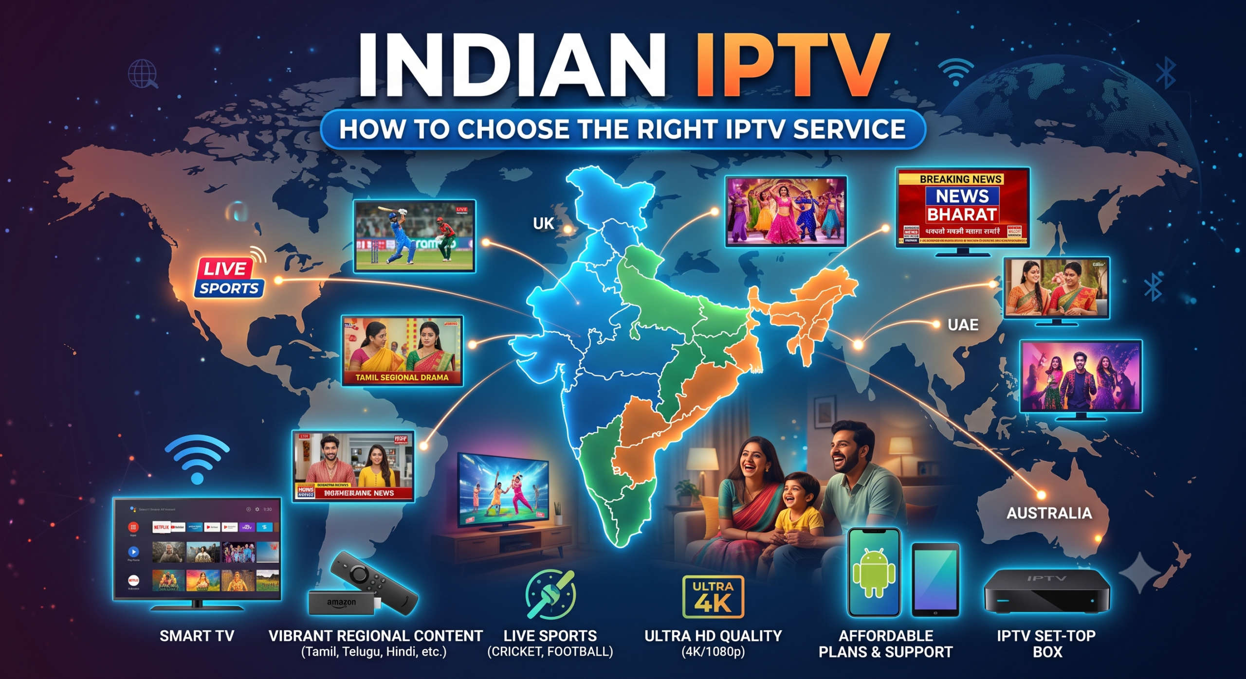Indian IPTV: How to Choose the Right IPTV Service?