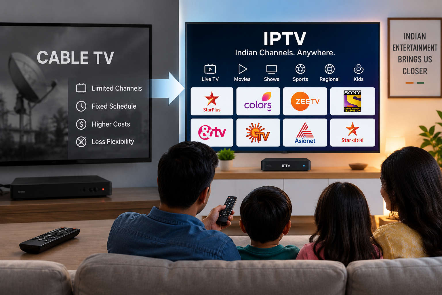 From Cable to IPTV: How Indian Viewers Are Streaming