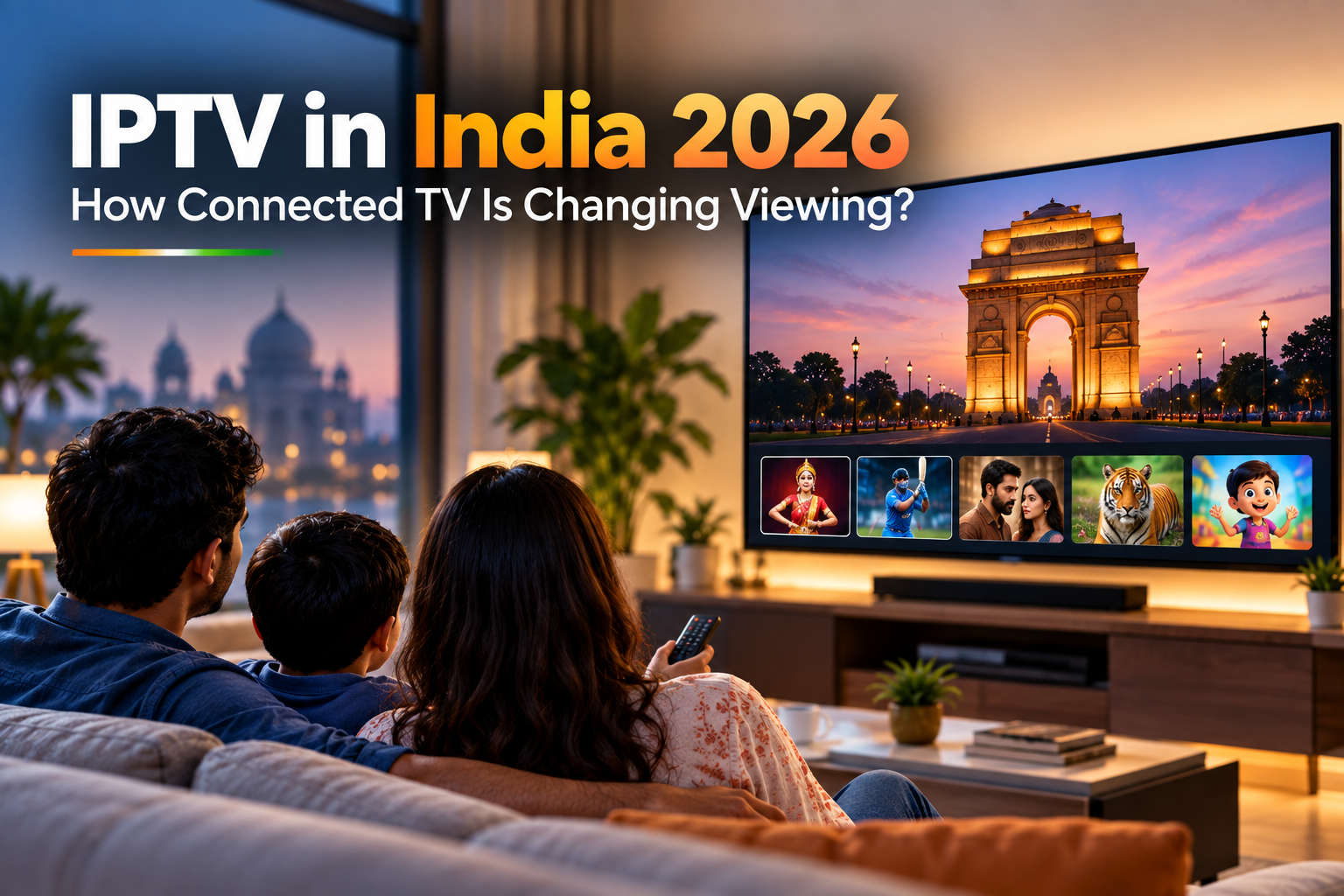 IPTV in India 2026 How Connected TV Is Changing Viewing