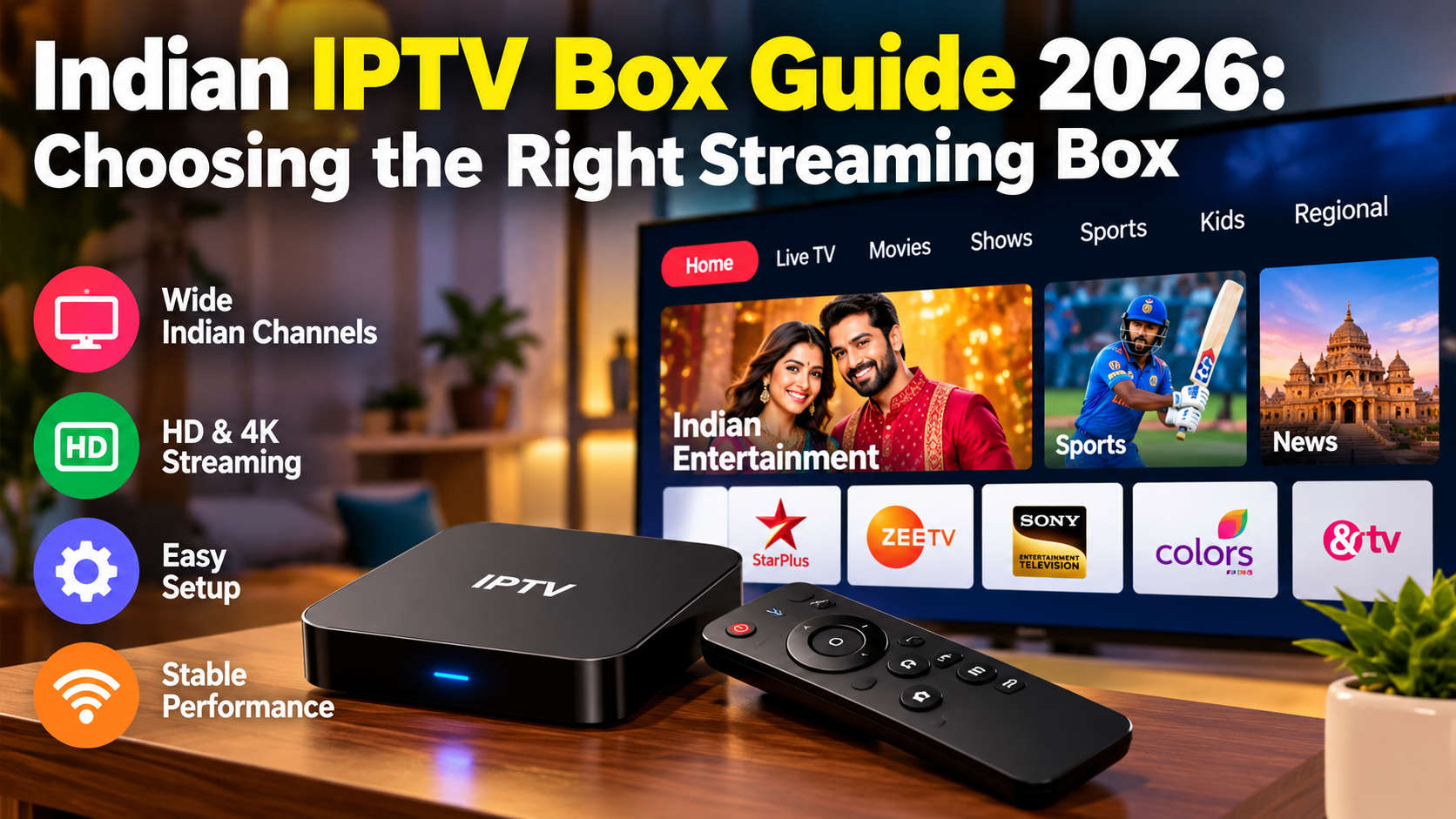 Indian IPTV Box Guide 2026: Choosing the Right Streaming Box