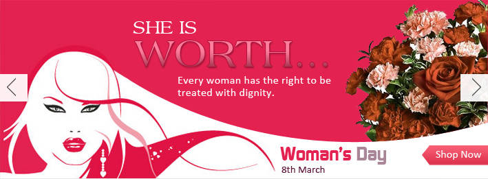Womens Day Flowers Online