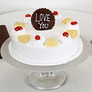 Love You Pineapple Cake