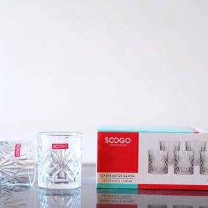 Oasis Juice Glass Set – 230 ML