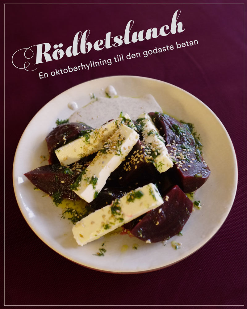 rödbetslunch