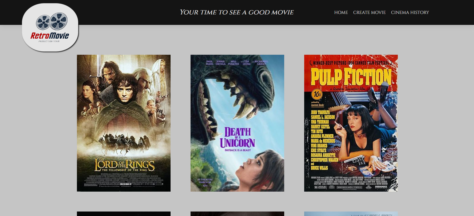 Cinema Website