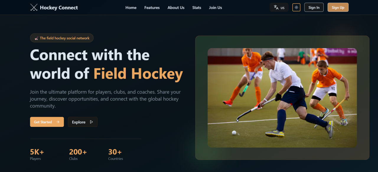 Hockey Social Network Platform