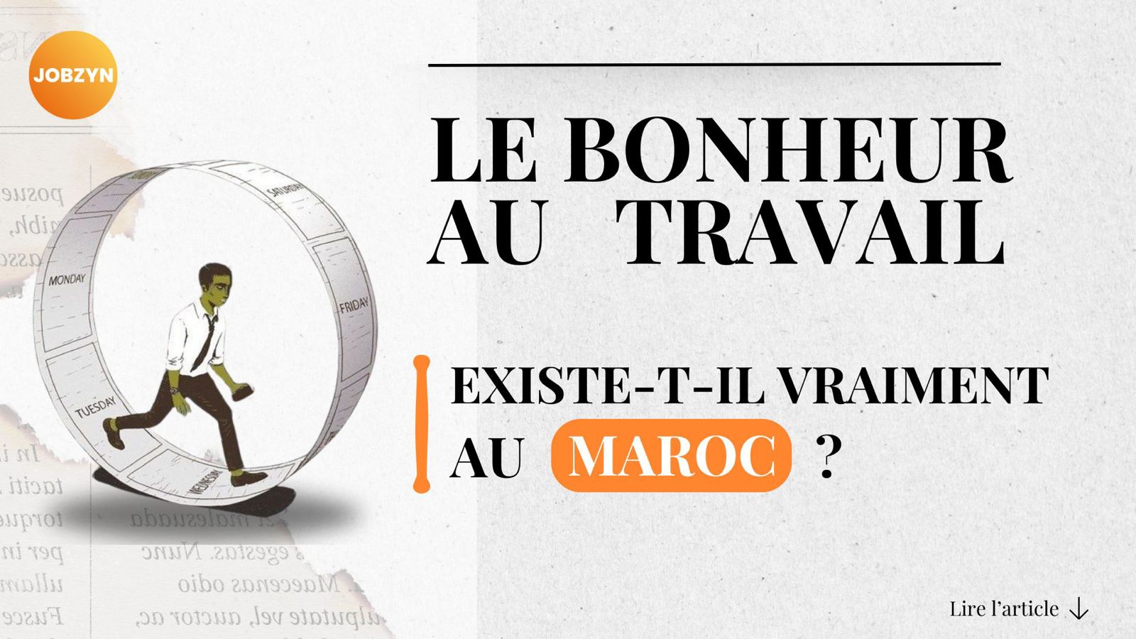 Le bonheur au travail au Maroc : Une réalité préoccupante