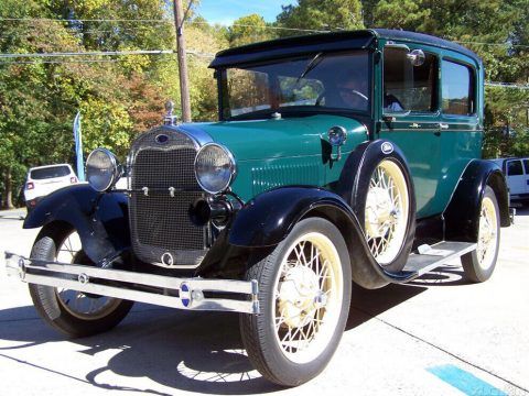 1929 Ford Model A Tudor Sedan 2 Door Coupe for sale