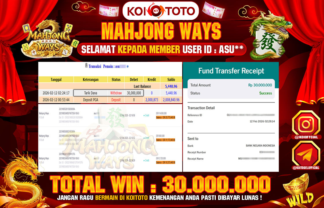 mega-win--kemenangan-besar-di-permainan-mahjong-ways-sebesar-rp-30000000-secepat-kilat-langsung-di-bayar-lunas-oleh-koitoto--08-06-24-2026-02-12