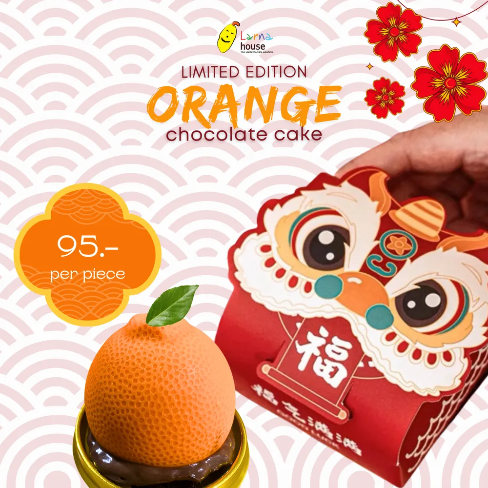 Chinese NY Orange Cake 1 piece