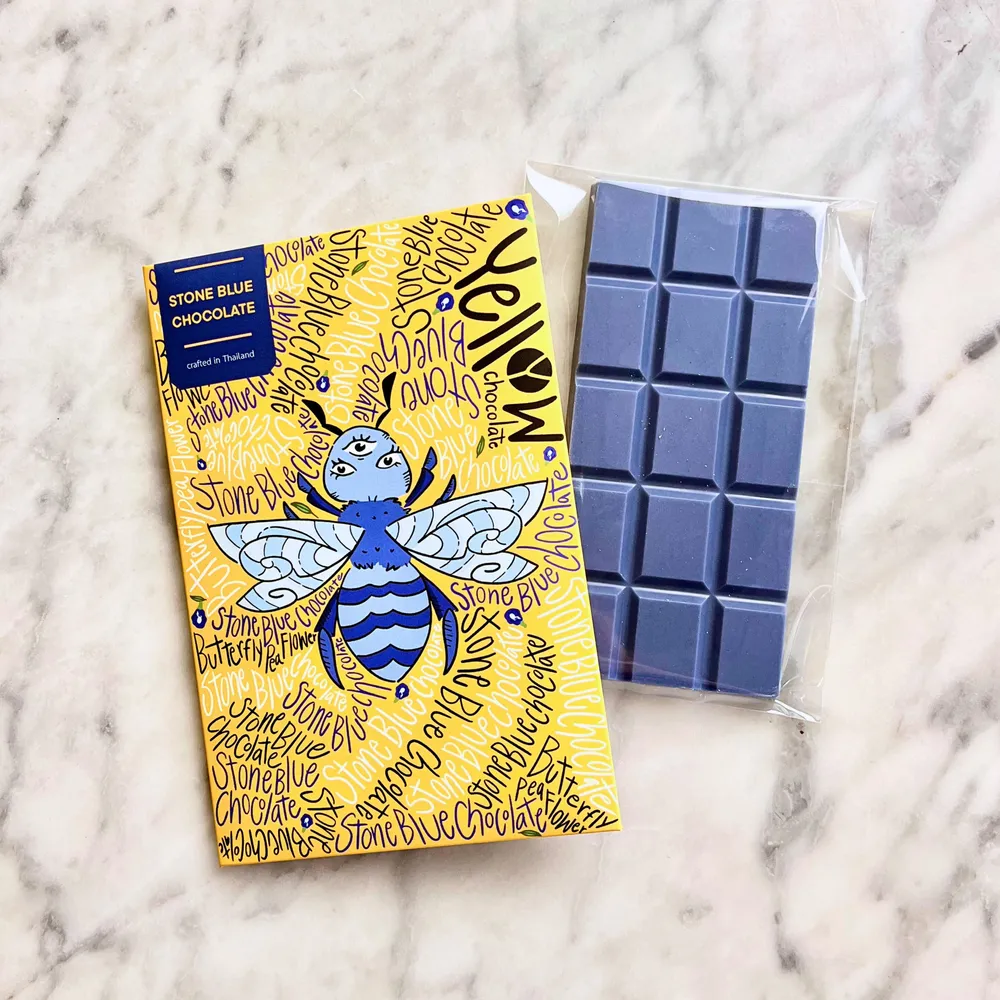 Yellow Stone Blue Chocolate