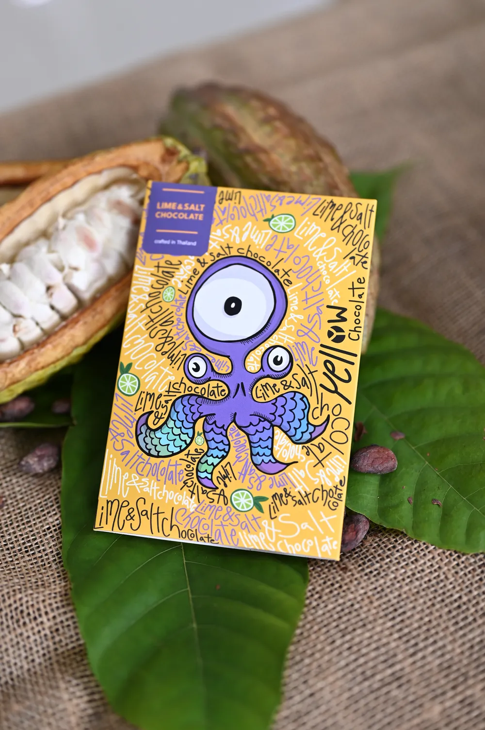 Yellow Lime & Salt Chocolate