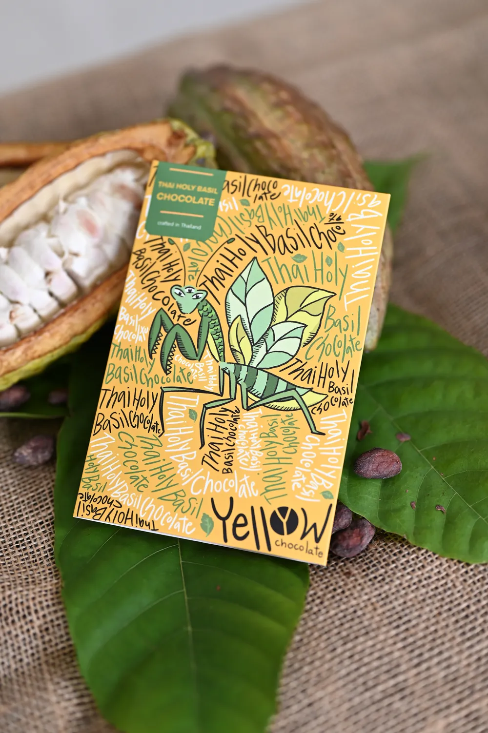 Yellow Thai Holy Basil Chocolate