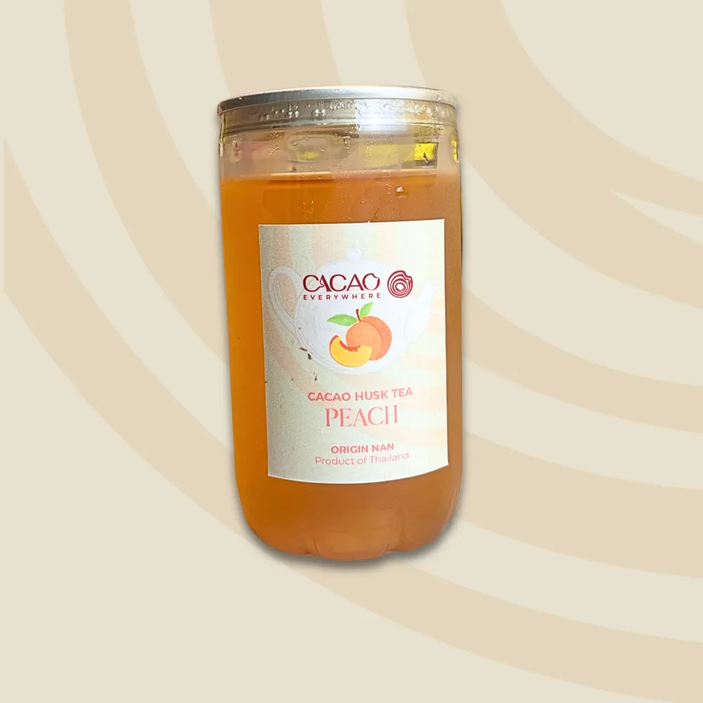 Peach Cacao Tea Canned