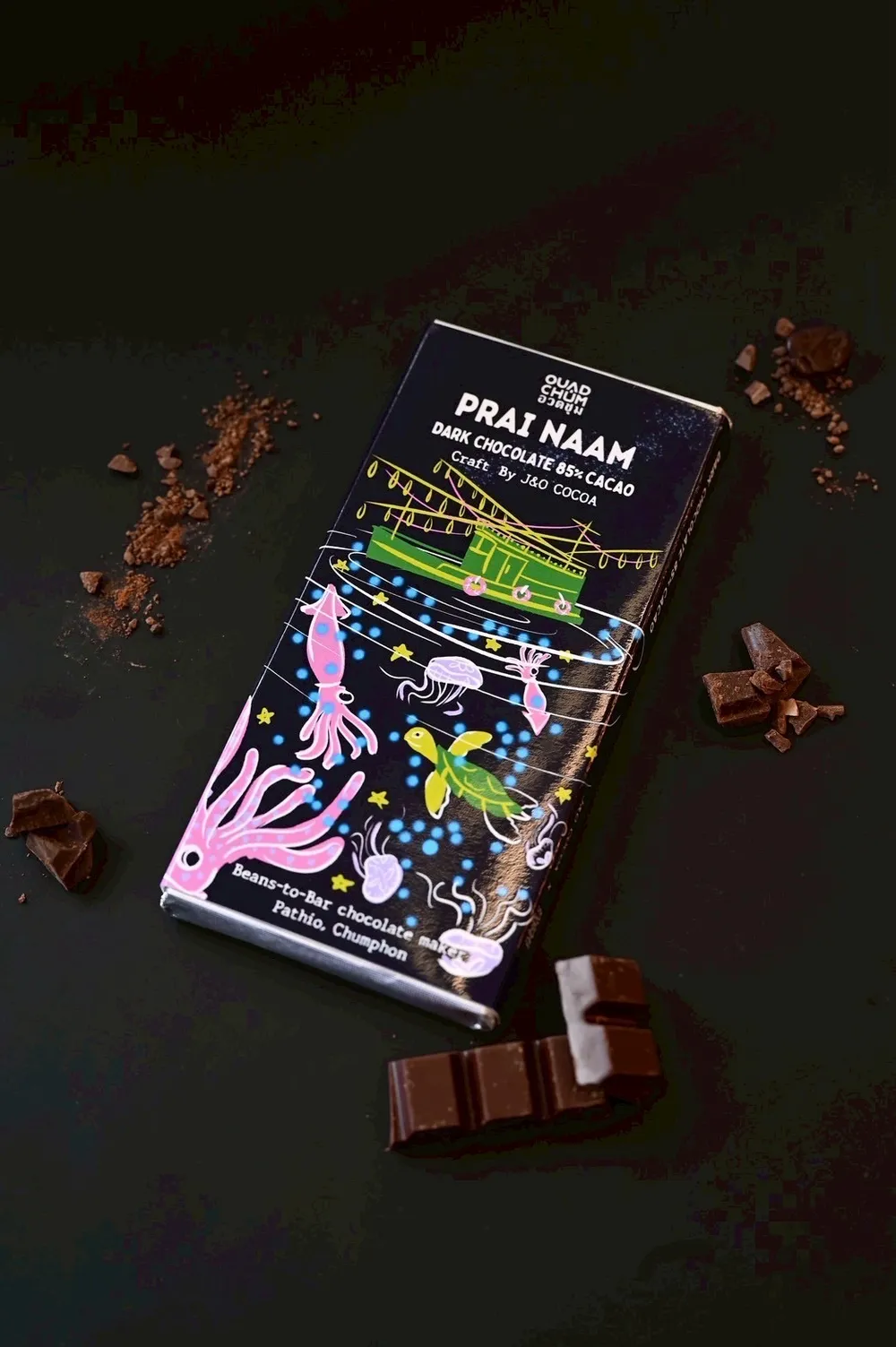 J&O Cacao (PRAI NAAM) Dark 85%