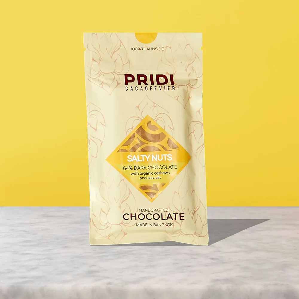 PRIDI Salty Nuts, Dark 64%